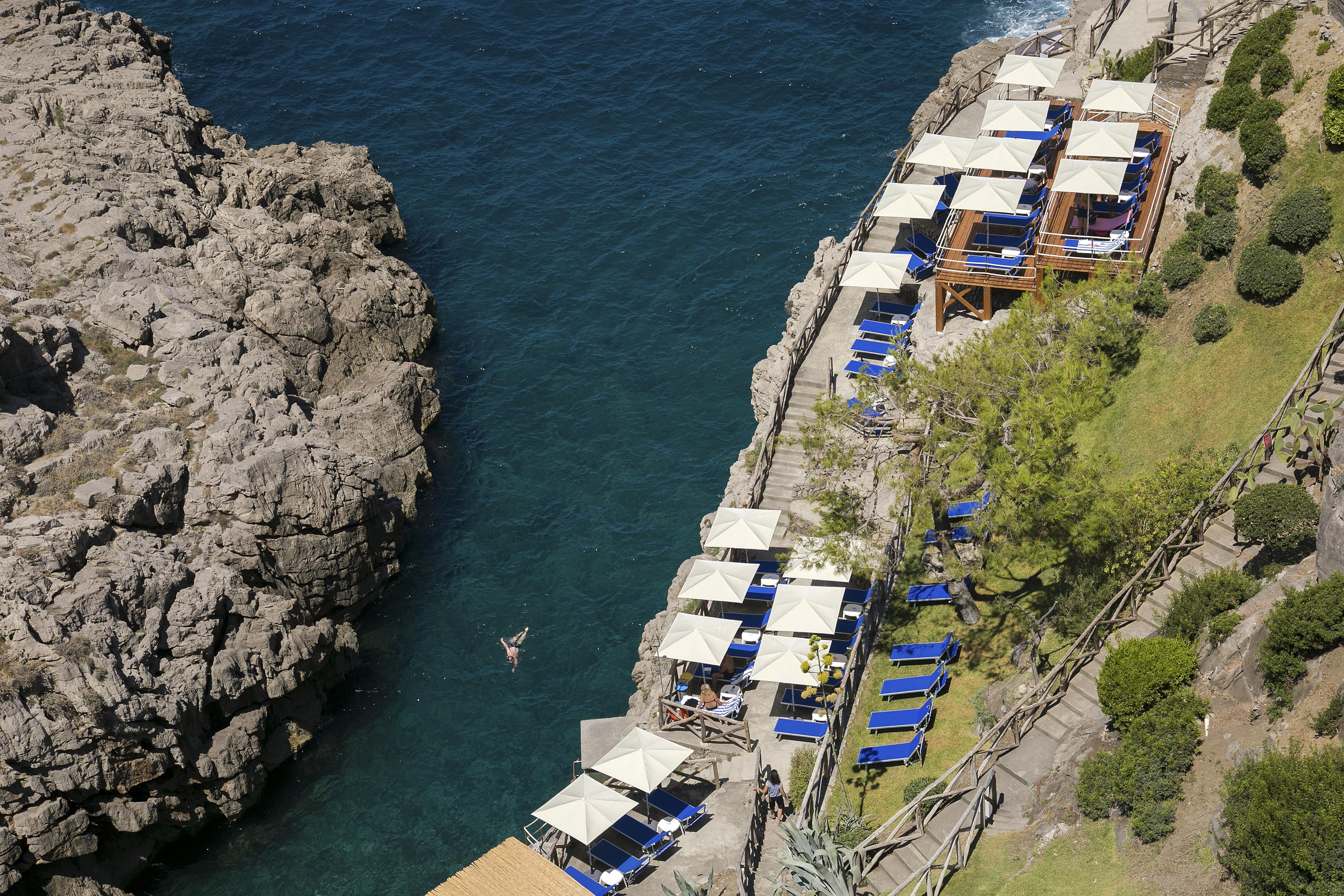 Hotel Delfino Massa Lubrense Buitenkant foto