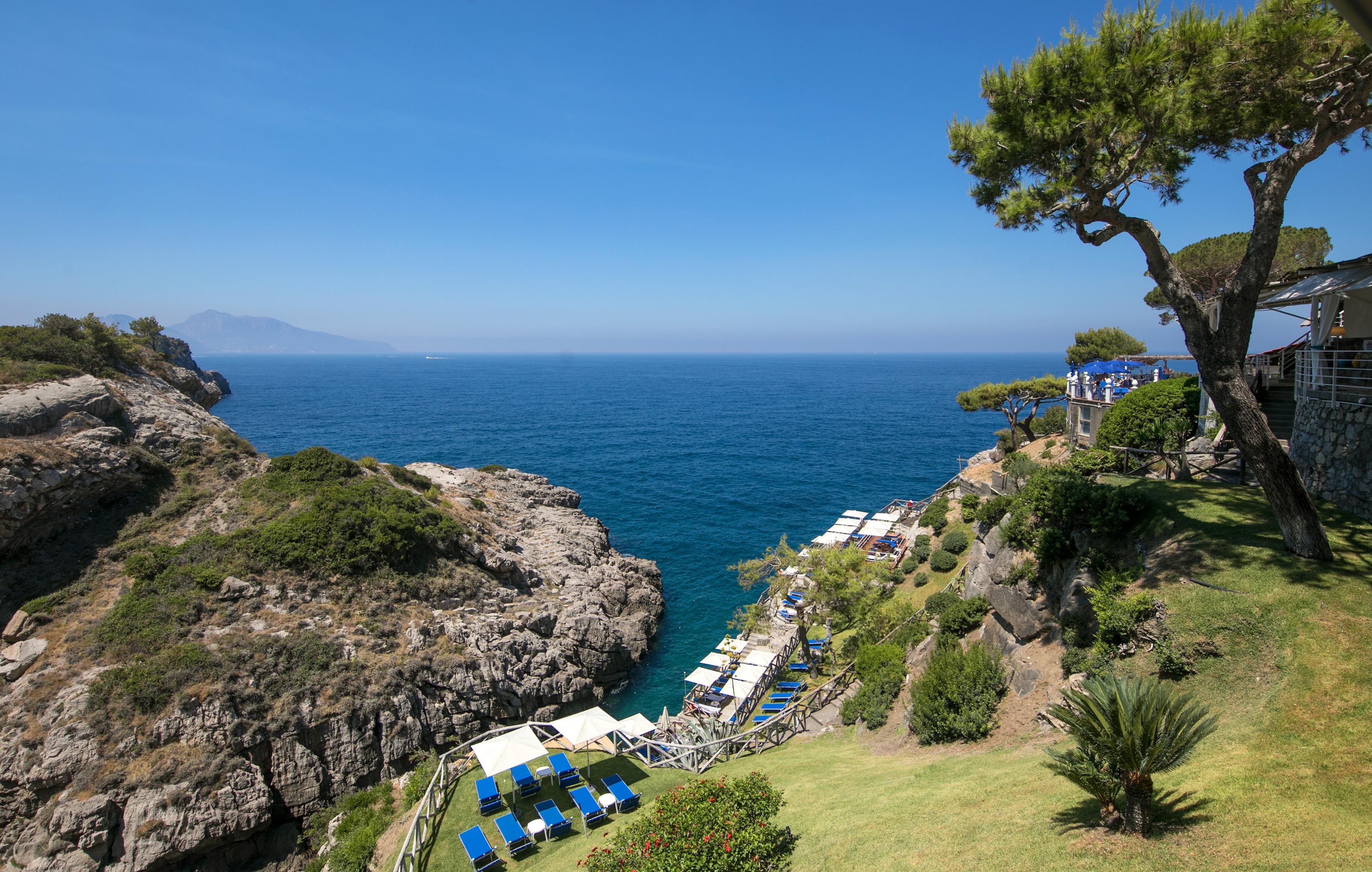 Hotel Delfino Massa Lubrense Buitenkant foto